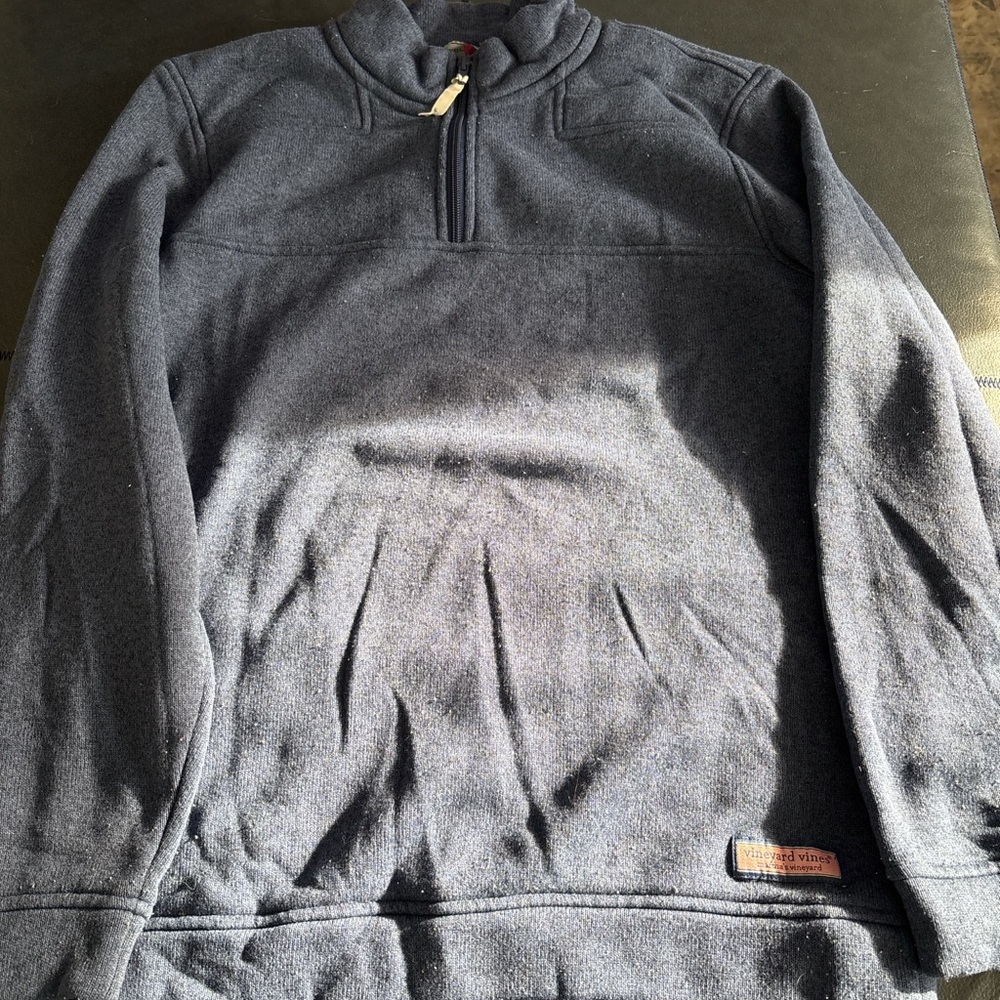 Vineyard Vines Men's Navy Half-Zip Pullover